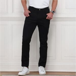 Collars & Co CEO Tech Pants Black Pull On 36x32 Stretch Performance